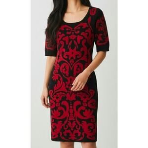 chinese dress ladies Torn by Ronny Kobo Bridget Dress - Red Orange main image 1